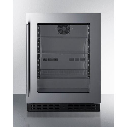 Summit 24" Wide Built-In Beverage Fridge ASDG2411 Beverage Centers ASDG2411 Wine Coolers Empire