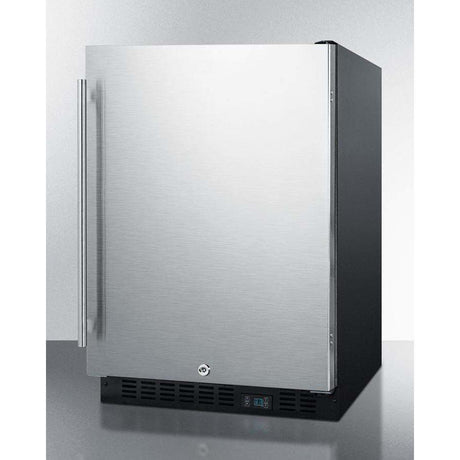 Summit 24" Wide Built-In Beverage Fridge SCR610BLSD Beverage Centers SCR610BLSD Wine Coolers Empire