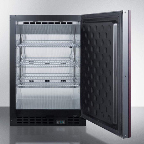 Summit 24" Wide Built-In Beverage Fridge SCR610BLSDIF Beverage Centers SCR610BLSDIF Wine Coolers Empire