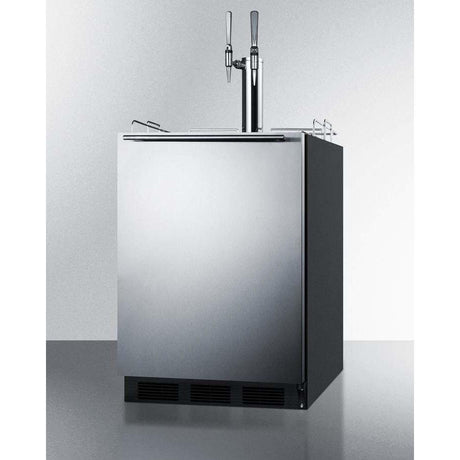 Summit 24" Wide Built-In Coffee Kegerator, ADA Compliant SBC58BBINCFTWINADA Kegerators SBC58BBINCFTWINADA Wine Coolers Empire