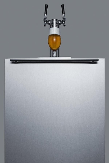 Summit 24" Wide Built-In Kegerator, ADA Compliant SBC58BLBIADA Kegerators SBC58BLBIADA Wine Coolers Empire