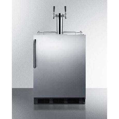 Summit 24" Wide Built-In Kegerator, ADA Compliant SBC58BLBICSSADA Kegerators SBC58BLBICSSADA Wine Coolers Empire