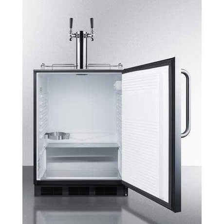Summit 24" Wide Built-In Kegerator, ADA Compliant SBC58BLBICSSADA Kegerators SBC58BLBICSSADA Wine Coolers Empire