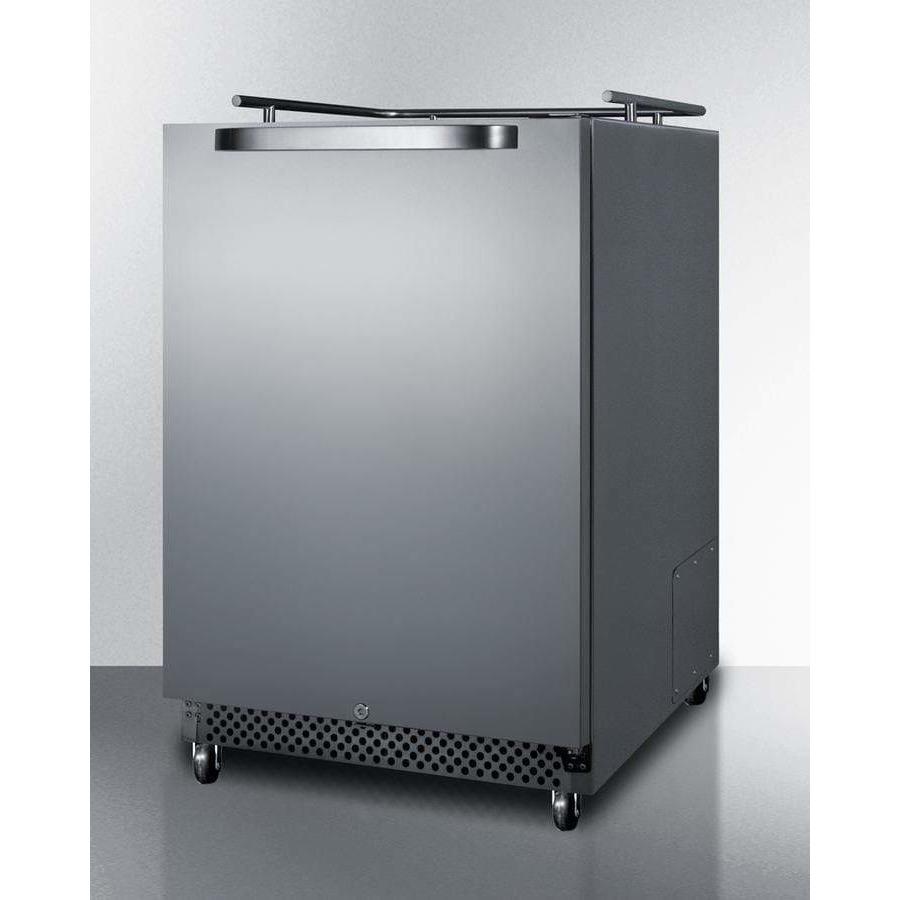 Summit 24" Wide Built-In No Tap Outdoor Kegerator SBC695OSNK Kegerators SBC695OSNK Wine Coolers Empire