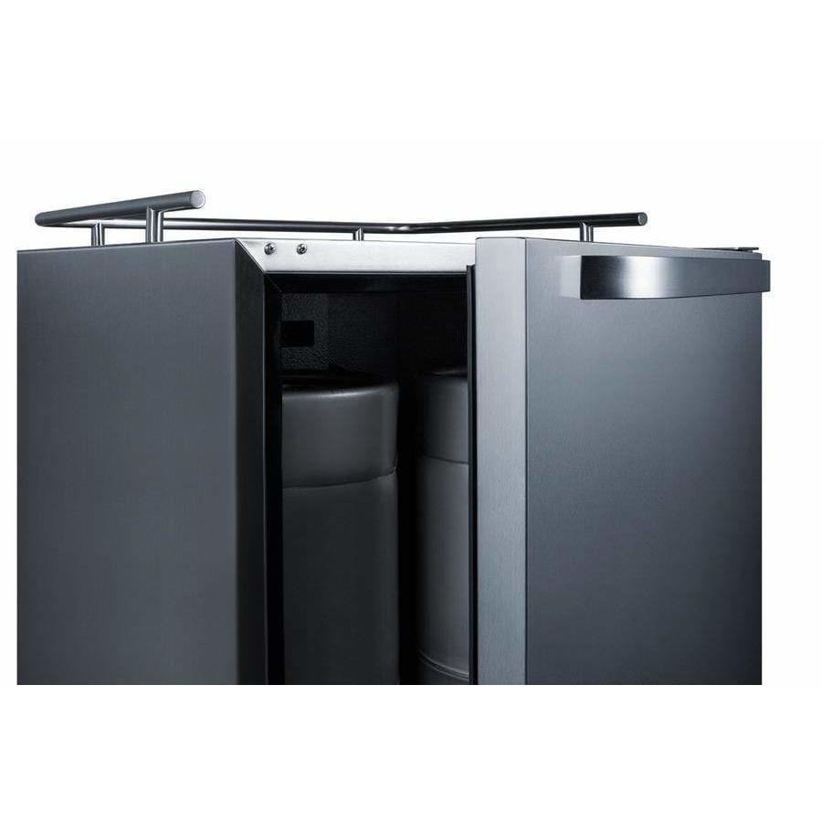 Summit 24" Wide Built-In No Tap Outdoor Kegerator SBC695OSNK Kegerators SBC695OSNK Wine Coolers Empire