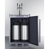 Summit 24" Wide Built-In Outdoor Beer Kegerator SBC683OS Kegerators Wine Coolers Empire