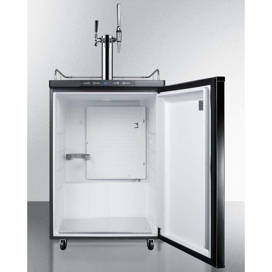Summit 24" Wide Coffee Dual Tap Kegerator SBC635M7CMTWIN Coffee Dispensers SBC635M7CMTWIN Wine Coolers Empire
