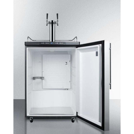 Summit 24" Wide Dual Tap Kegerator SBC635M7SSHVTWIN Kegerators SBC635M7SSHVTWIN Wine Coolers Empire