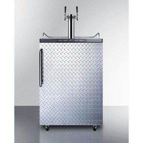 Summit 24" Wide Dual Tap Kegerator SBC635MDPLTWIN Kegerators SBC635MDPLTWIN Wine Coolers Empire