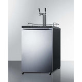 Summit 24" Wide Dual Tap Kegerator SBC635MSSHV Kegerators SBC635MSSHV Wine Coolers Empire