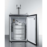 Summit 24" Wide Dual Tap Kegerator SBC635MSSHV Kegerators SBC635MSSHV Wine Coolers Empire