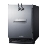 Summit 24" Wide Front Tap ADA Kegerator SBC7BRSFRTPADALHD Kegerators SBC7BRSFRTPADALHD Wine Coolers Empire