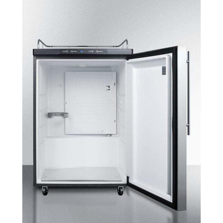 Summit 24" Wide Kegerator SBC635M7NKSSHV Kegerators SBC635M7NKSSHV Wine Coolers Empire