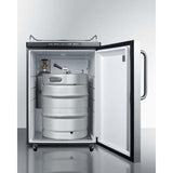 Summit 24" Wide Kegerator SBC635M7NKSSTB Kegerators SBC635M7NKSSTB Wine Coolers Empire