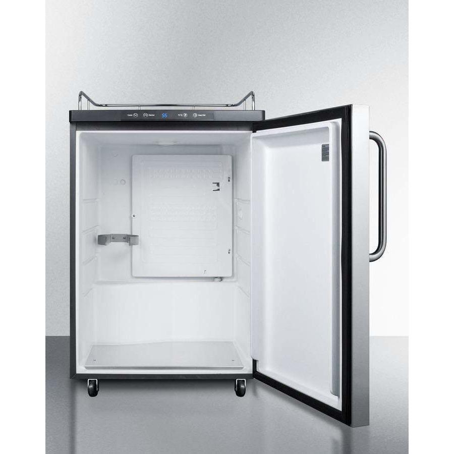 Summit 24" Wide Kegerator SBC635M7NKSSTB Kegerators SBC635M7NKSSTB Wine Coolers Empire