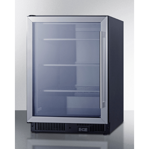 Summit 24" Wide Left Hinged Commercial Display Freezer SCF475LHD Freezers SCF475LHD Wine Coolers Empire