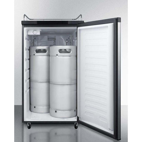 Summit 24" Wide No Tap Kegerator SBC583SSNK Kegerators SBC583SSNK Wine Coolers Empire
