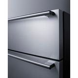 Summit 24" Wide Outdoor Built-In 3-Drawer All-Refrigerator SP6DS3DOS Refrigerators SP6DS3DOS Wine Coolers Empire