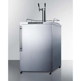 Summit 24" Wide Outdoor Dual Tap Kegerator SBC635MOS7HVTWIN Kegerators SBC635MOS7HVTWIN Wine Coolers Empire