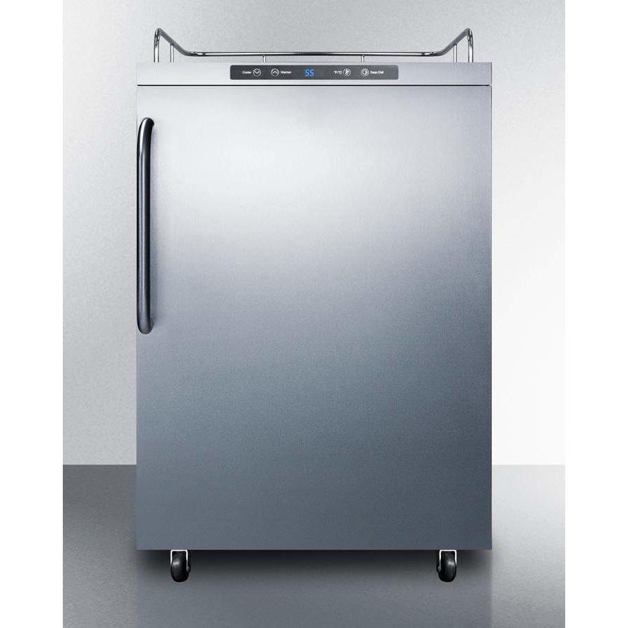 Summit 24" Wide Outdoor Kegerator SBC635MOS7NK Kegerators SBC635MOS7NK Wine Coolers Empire