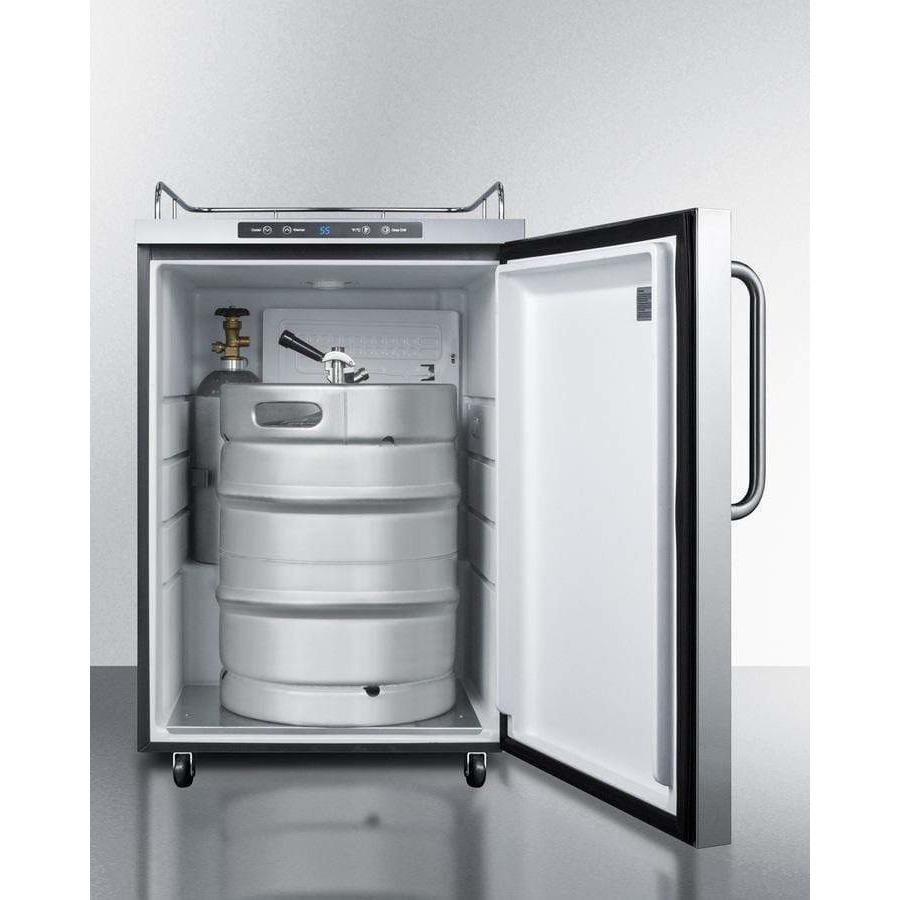 Summit 24" Wide Outdoor Kegerator SBC635MOS7NK Kegerators SBC635MOS7NK Wine Coolers Empire