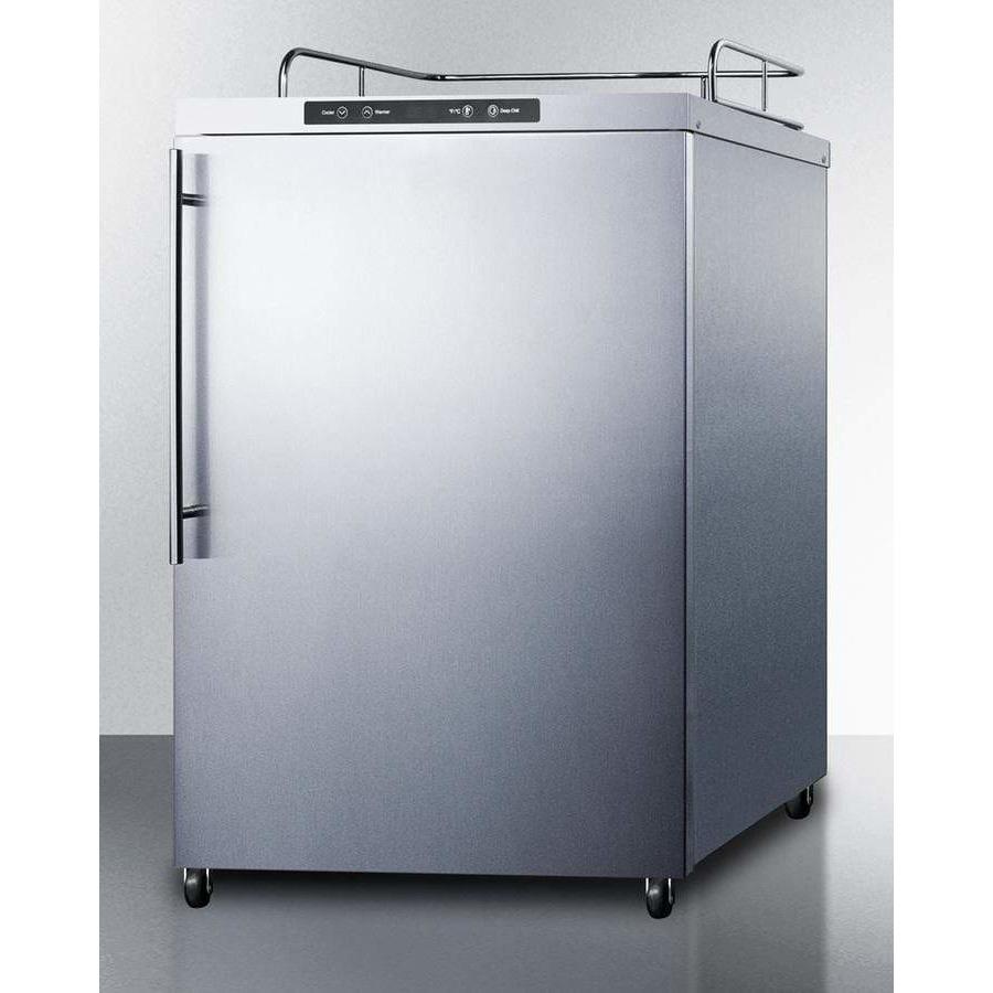 Summit 24" Wide Outdoor Kegerator SBC635MOS7NKHV Kegerators SBC635MOS7NKHV Wine Coolers Empire