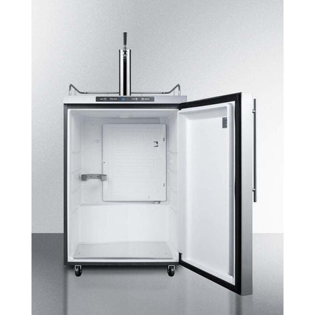 Summit 24" Wide Outdoor Kegerator Single Tap SBC635MOSHV Kegerators SBC635MOSHV Wine Coolers Empire