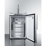 Summit 24" Wide Outdoor Single Tap Kegerator SBC635MOS7HV Kegerators SBC635MOS7HV Wine Coolers Empire