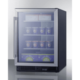 Summit 24" Wide Right Hinged Commercial Display Freezer SCF475 Freezers SCF475 Wine Coolers Empire