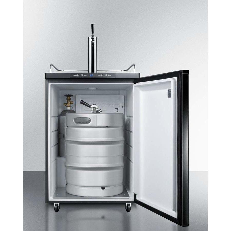 Summit 24" Wide Single Tap Kegerator SBC635M7 Kegerators SBC635M7 Wine Coolers Empire