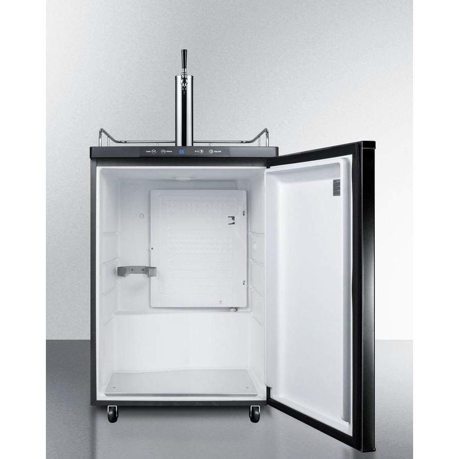 Summit 24" Wide Single Tap Kegerator SBC635M7 Kegerators SBC635M7 Wine Coolers Empire