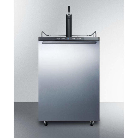 Summit 24" Wide Single Tap Kegerator SBC635MSSHH Kegerators SBC635MSSHH Wine Coolers Empire