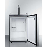 Summit 24" Wide Single Tap Kegerator SBC635MSSHH Kegerators SBC635MSSHH Wine Coolers Empire