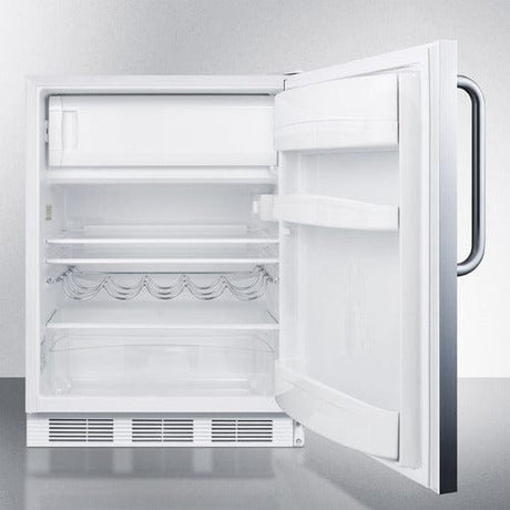 Summit 24" Wide Stainless Refrigerator-Freezer CT661WSSTB Refrigerators CT661WSSTB Wine Coolers Empire