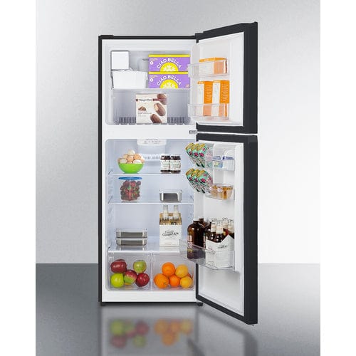 Summit 24" Wide Top Mount W/ Ice Maker Refrigerator-Freezer FF1087BIM Refrigerators FF1087BIM Wine Coolers Empire