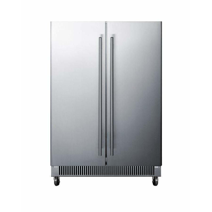 Summit 24" Wide Wine/Beverage Fridge SWBV24SS Wine/Beverage Coolers Combo SWBV24SS Wine Coolers Empire