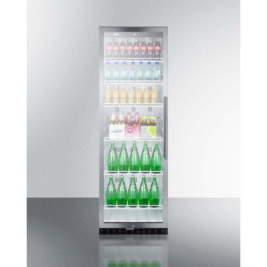 Summit 24" Wide Wine Cooler SCR1400WLHCSS Beverage Centers SCR1400WLHCSS Wine Coolers Empire