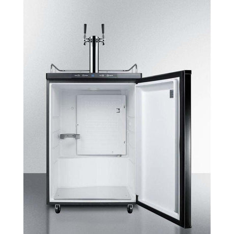 Summit 24" Wide Wine Dual Tap Kegerator SBC635MTWIN Kegerators SBC635MTWIN Wine Coolers Empire