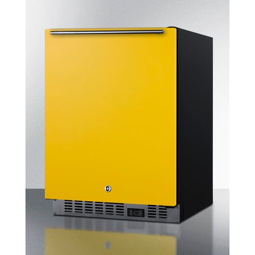 Summit 24" Yellow Door Built-in All-Freezer ALFZ53Y Freezers ALFZ53Y Wine Coolers Empire