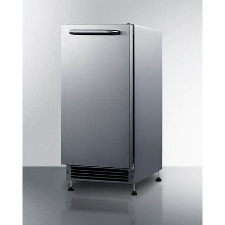 Summit 25 lb. Drain Free Outdoor Icemaker BIM271OS Ice Makers BIM271OS Wine Coolers Empire