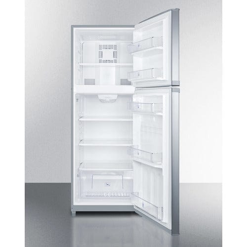 Summit 26" Top Mount Stainless Refrigerator-Freezer FF1427SS Refrigerators FF1427SS Wine Coolers Empire