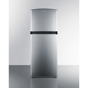 Summit 26" Top Mount Stainless Refrigerator-Freezer W/ Icemaker FF1427SSIM Refrigerators FF1427SSIM Wine Coolers Empire