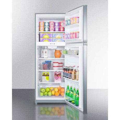 Summit 26" Top Mount W/ Icemaker Refrigerator-Freezer FF1427SSLLF2 Refrigerators FF1427WLLF2 Wine Coolers Empire