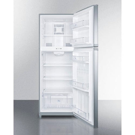 Summit 26" Top Mount W/ Icemaker Refrigerator-Freezer FF1427SSLLF2 Refrigerators FF1427WLLF2 Wine Coolers Empire