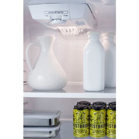 Summit 26" Top Mount W/ Icemaker Refrigerator-Freezer FF1427SSLLF2 Refrigerators FF1427WLLF2 Wine Coolers Empire