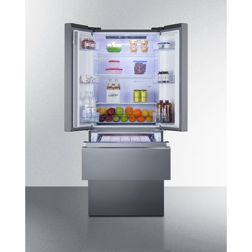 Summit 27.5" French Door Refrigerator-Freezer FDRD152PL Wine Coolers Empire