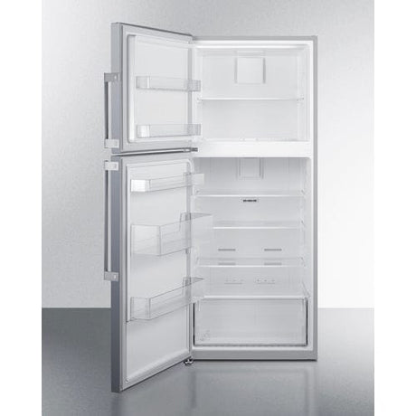 Summit 28" Left Hinge Top Mount Refrigerator-Freezer FF1513SSLHD Refrigerators FF1513SSLHD Wine Coolers Empire