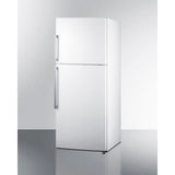 Summit 28" Right Hinge White Top Mount Refrigerator-Freezer FF1515W Refrigerators FF1515W Wine Coolers Empire