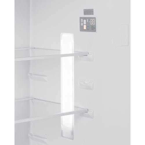 Summit 28" Right Hinge White Top Mount Refrigerator-Freezer FF1515W Refrigerators FF1515W Wine Coolers Empire