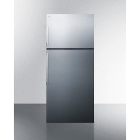 Summit 28" Top Mount W/ Icemaker Refrigerator-Freezer FF1512SSIM Refrigerators FF1512SSIM Wine Coolers Empire